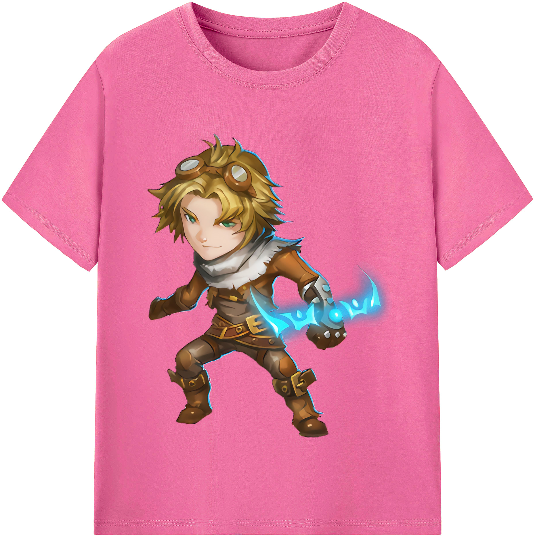 （画像用） リーグ・オブ・レジェンド League of Legends LOL レディースカジュアルプリントTシャツ（綿100％）
